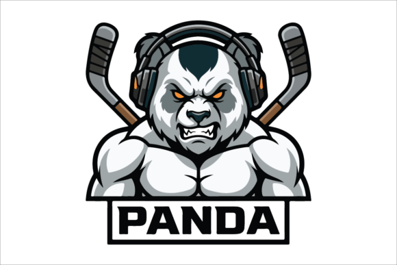 Angry Panda Hockey Esports Mascot Logo: A Strategic Asset for Brand Identity and Audience Engagement