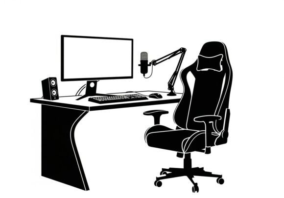 Black Office Desk with Computer Chair – Building a Workspace That Works for You