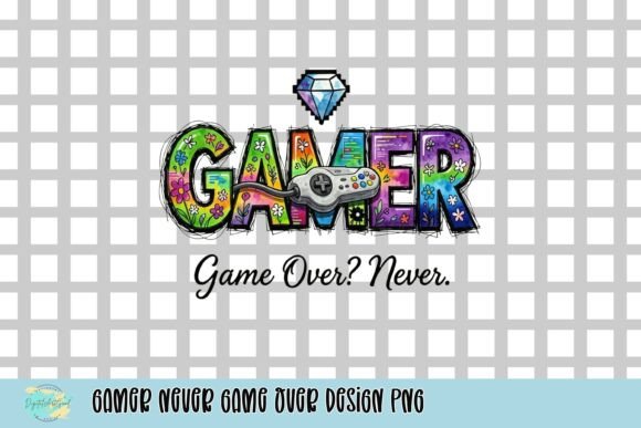 Gamer Never Game Over Design PNG: A Strategic Asset for Creators and Entrepreneurs